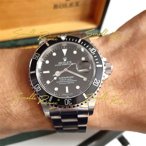 rolex submariner date nero usato|Orologi Rolex Submariner Date usati su Chrono24.